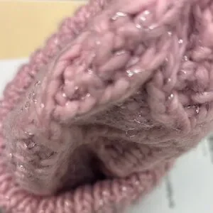 Kurt Geiger | Accessories | Kurt Geiger Sparkling Pink Knit  display picture 1